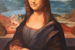 Mona Lisa by Steve Weed after Leonardo Da Vinci